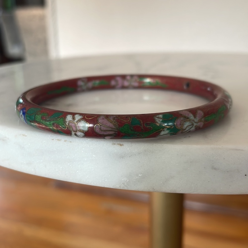 Cloisonné bracelet - Picture 2 of 4